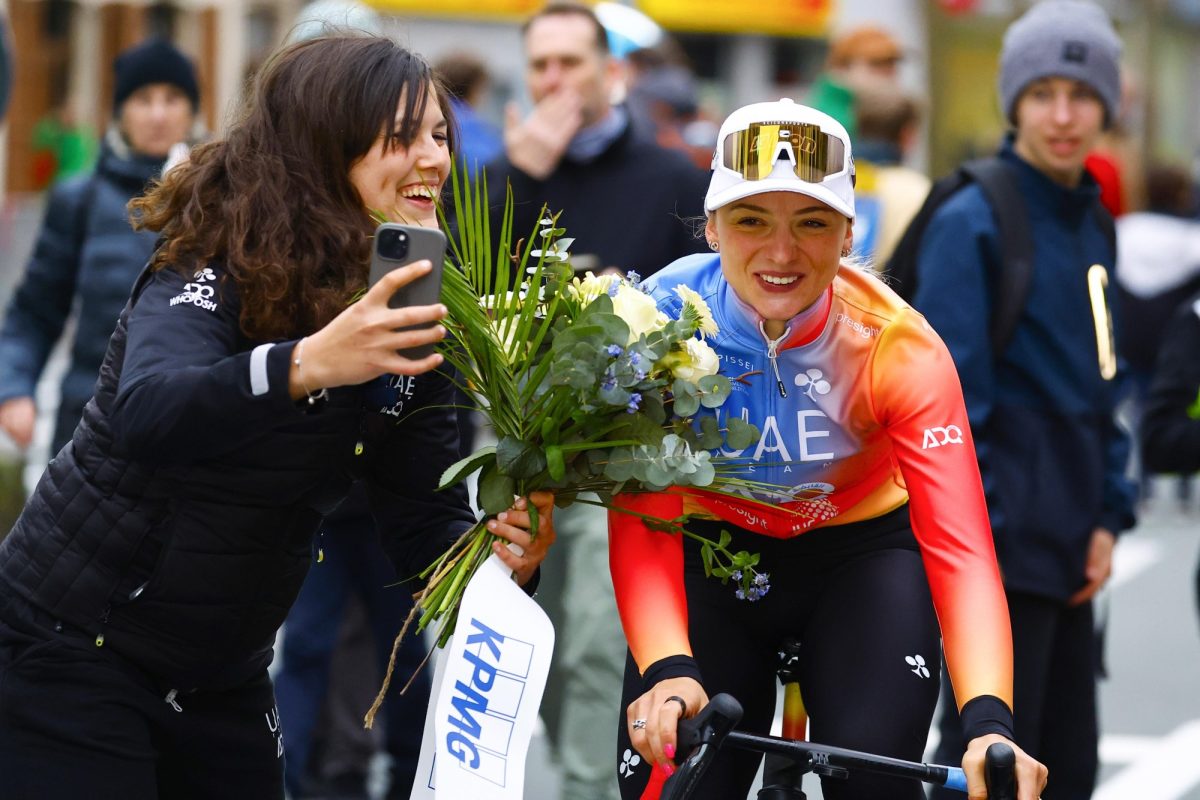 Geen een-tweetje, maar een-viertje voor UAE Team ADQ in Italiaanse eendagskoers