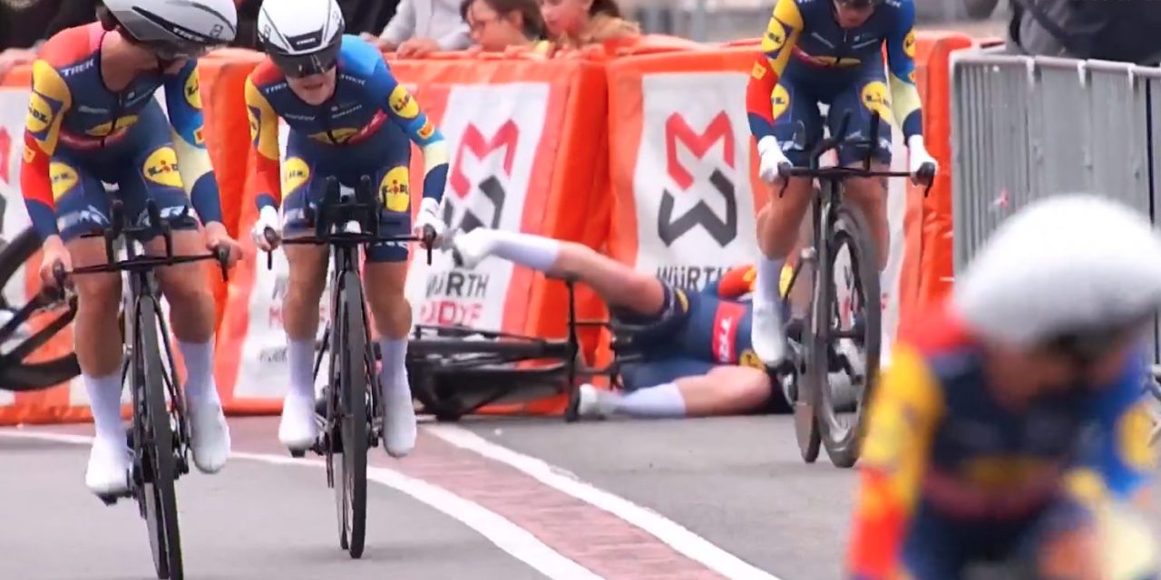 Ondanks val Van Dijk wint Lidl-Trek ploegentijdrit La Vuelta Femenina voor Visma | Lease a Bike en SD Worx-Protime