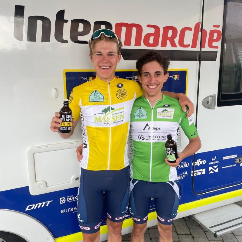 Wouter Toussaint wint Triptyque Ardennais: “Had stap naar opleidingsploeg Intermarché-Wanty nodig”