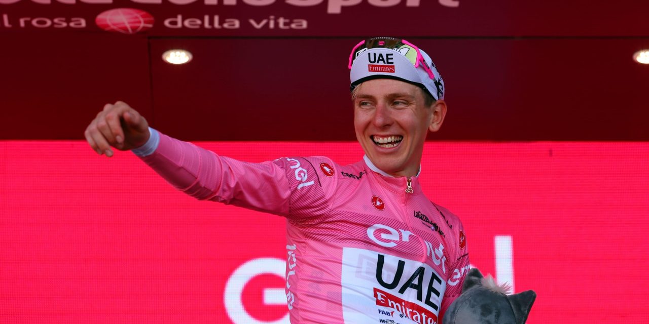 Pogacar wil vooral geen tijd verliezen: “Maar rit winnen is wel een extra motivatie”