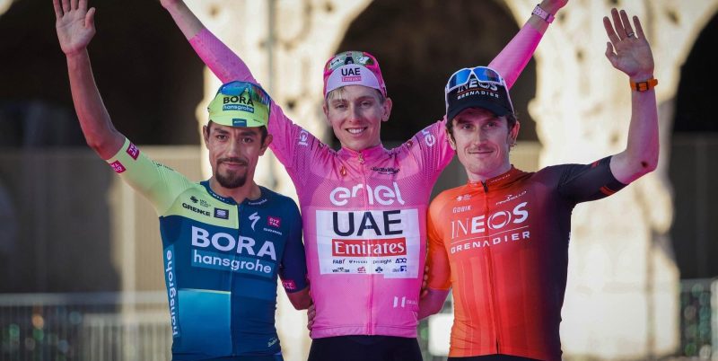 Presentatie parcours Giro d’Italia 2025 uitgesteld naar 13 januari