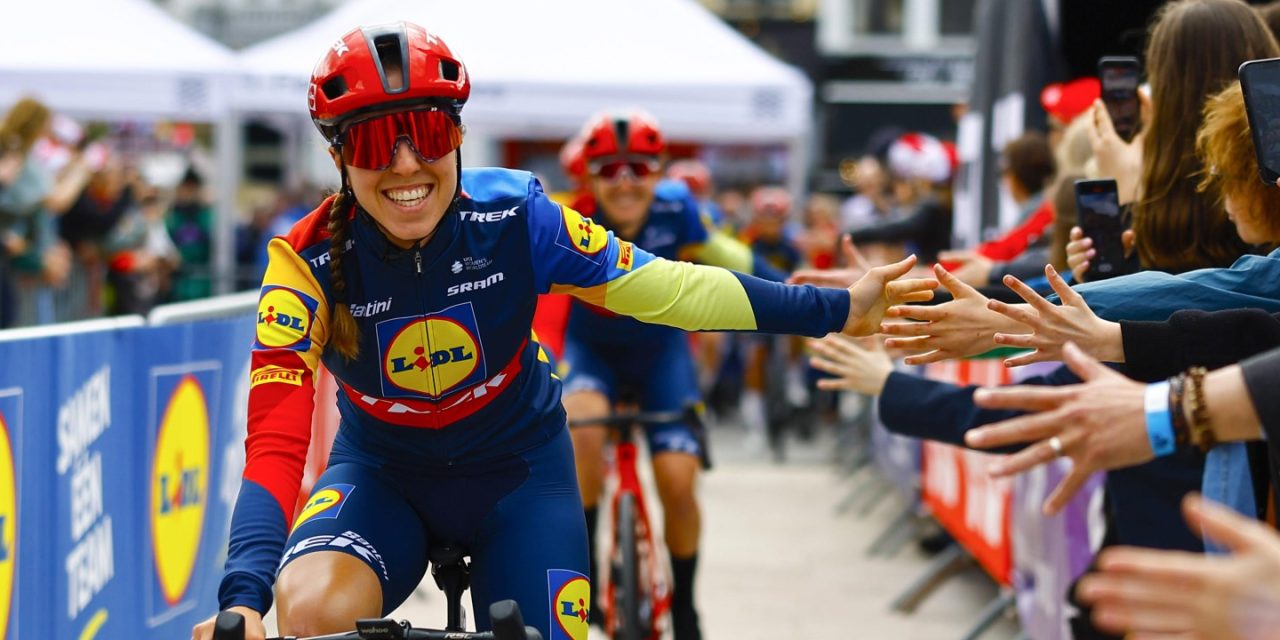 Shirin van Anrooij maakt na zware revalidatie rentree in Milaan-San Remo