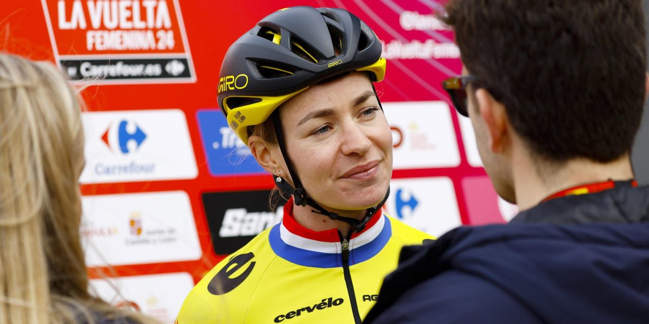 Riejanne Markus neemt na vorig jaar revanche in Vuelta Femenina: Was een hele mooie strijd