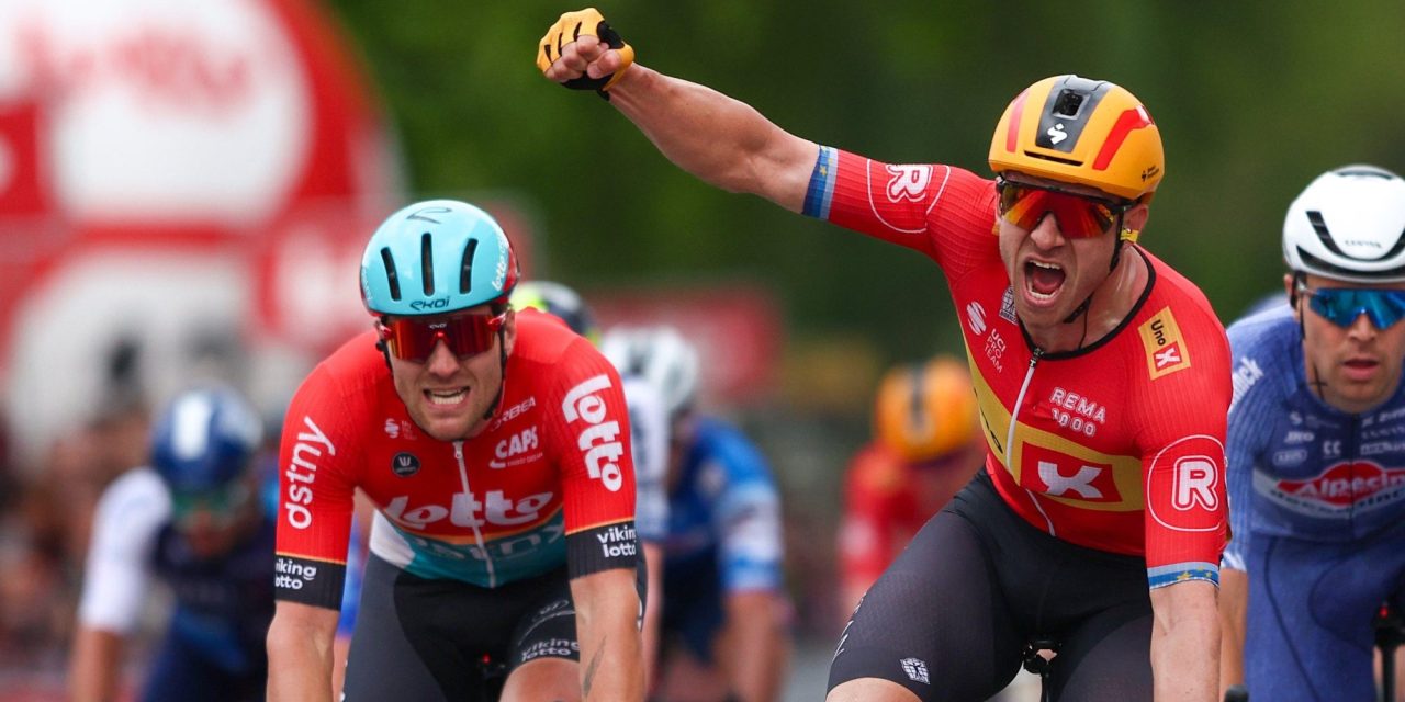 Alexander Kristoff sprint naar eerste seizoenszege in Elfstedenronde Brugge