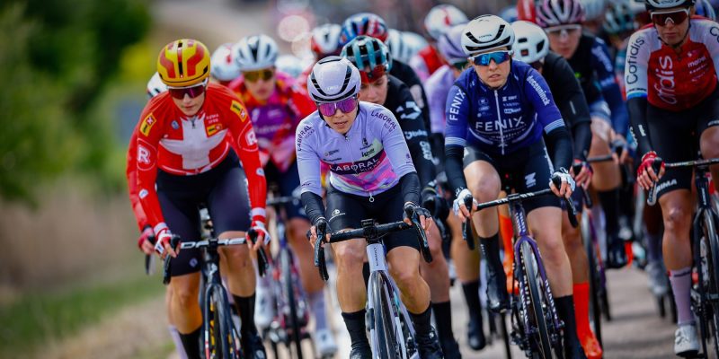 Alto de Rosales - Spain - cycling - cyclisme - radsport - wielrennen - Jessenia Meneses (COL - Laboral Kutxa - Fundacion Euskadi) pictured during Villagonzalo Pedernales 2024 - 6th Edition - stage 2 Briviesca > Alto de Rosales (123km) - 17/05/2024 - Photo: Rafa Gomez/SCA/Cor Vos © 2024