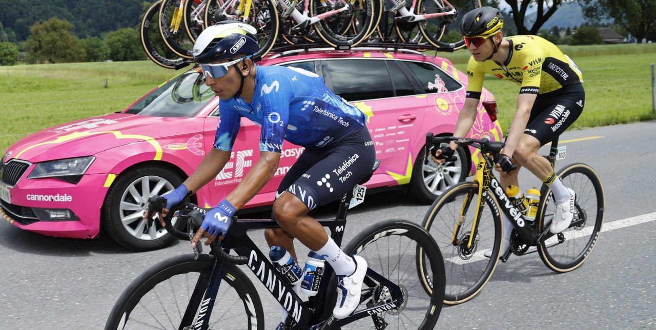 Massale valpartij in Vuelta a Burgos, Geoghegan Hart en Quintana bij grootste slachtoffers