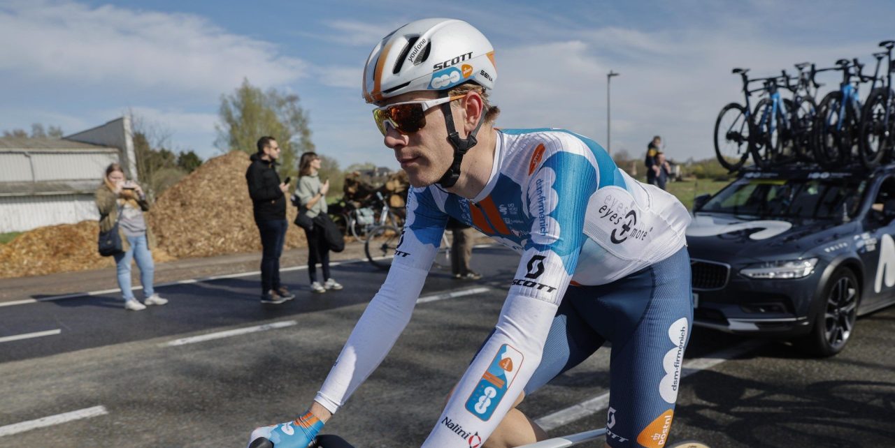 Nils Eekhoff moet ook passen voor Baloise Belgium Tour