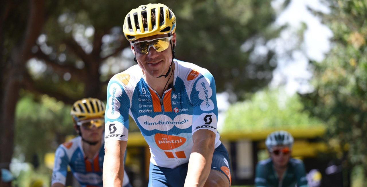 Team dsm-firmenich PostNL heeft maandag specifiek doel met Fabio Jakobsen