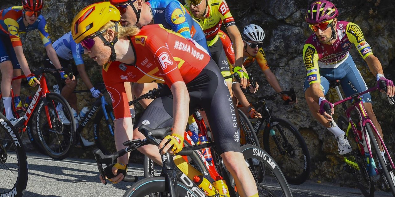Uno-X-renner uit Ronde van Slovenië gezet vanwege dalen op bovenbuis