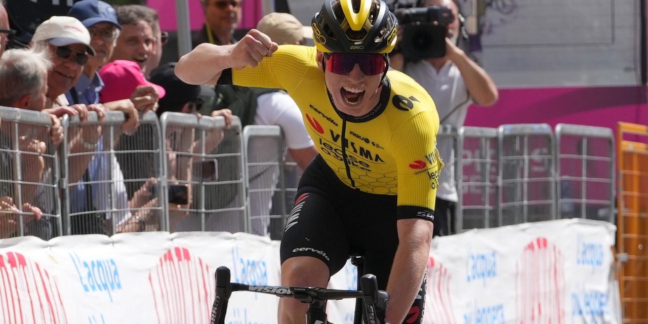 Matthew Brennan van Visma | Lease a Bike wint slotrit Giro Next Gen, Jarno Widar stelt eindzege veilig