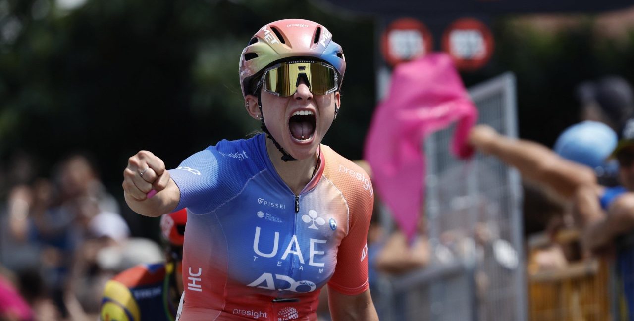 Chiara Consonni verslaat Lotte Kopecky na machtssprint in Giro d’Italia Women