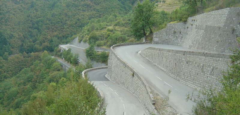 Een adembenemend mooie klim: de Col de Turini