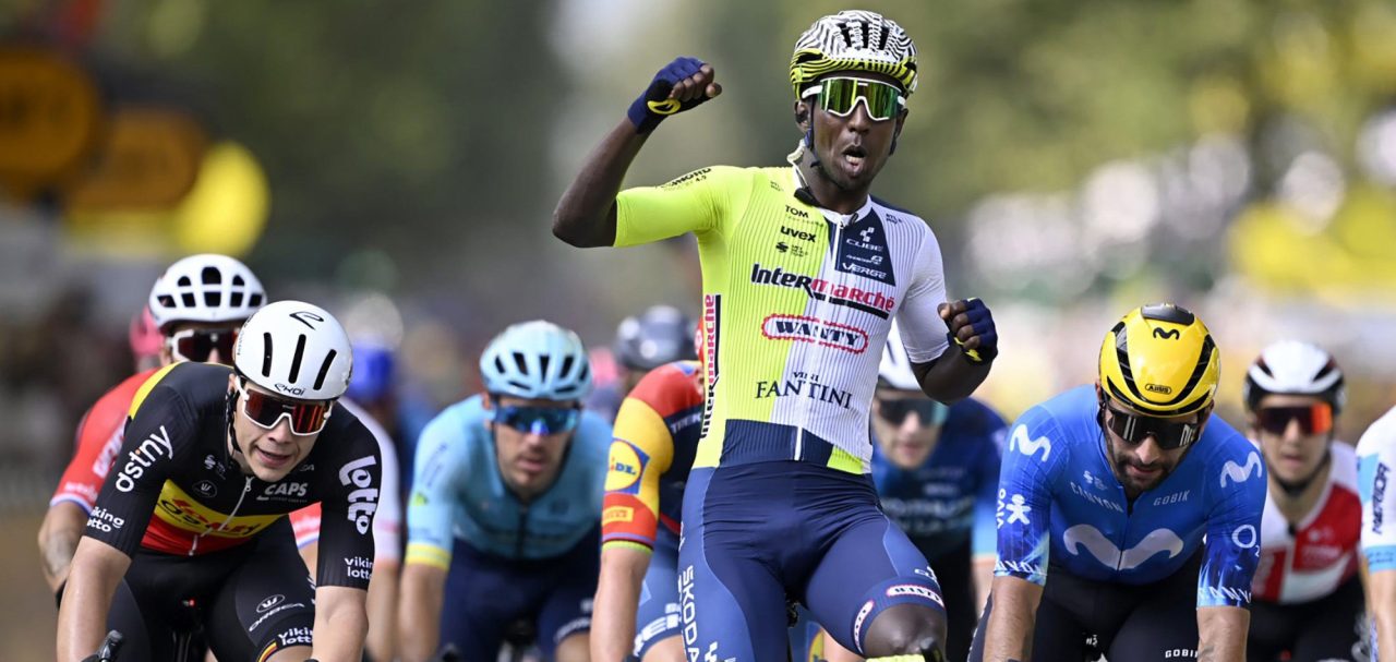 Tour-rit waarin de internationalisering van wielersport zegeviert