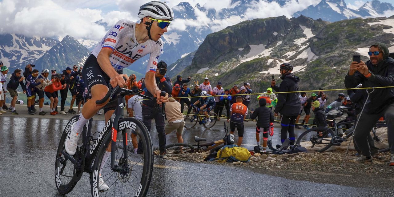Tadej Pogacar wachtte bewust tot laatste kilometer Galibier: “Wilden vandaag hard toeslaan”