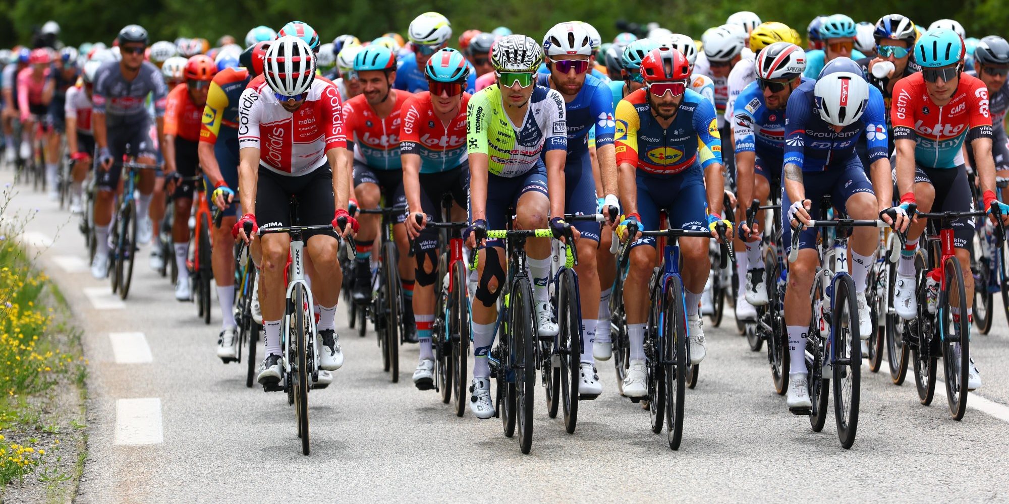 Om verschillende redenen nog opvallend weinig uitvallers in Tour de