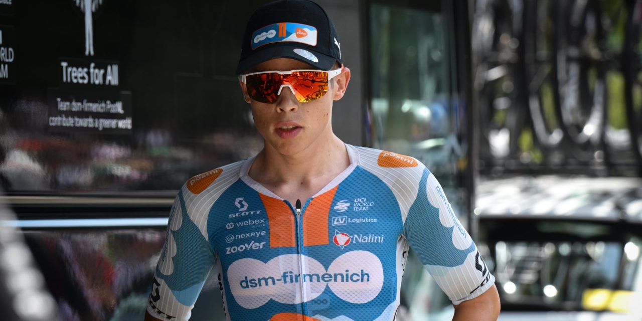 Frank van den Broek heeft al 75 koersdagen en daar komt eerste WK wielrennen nog bij: “Supervet!”