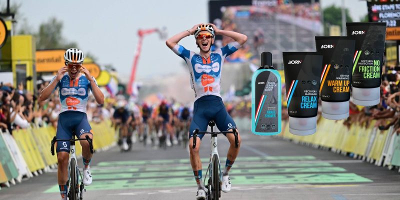 Winactie: Voorspel de winnaar van etappe 13 in de Tour en win een Body Care-pakket van Born