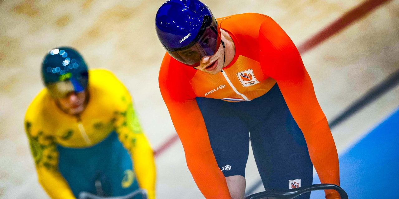 Parijs 2024: Harrie Lavreysen wint opnieuw olympisch sprintgoud na finale tegen Richardson