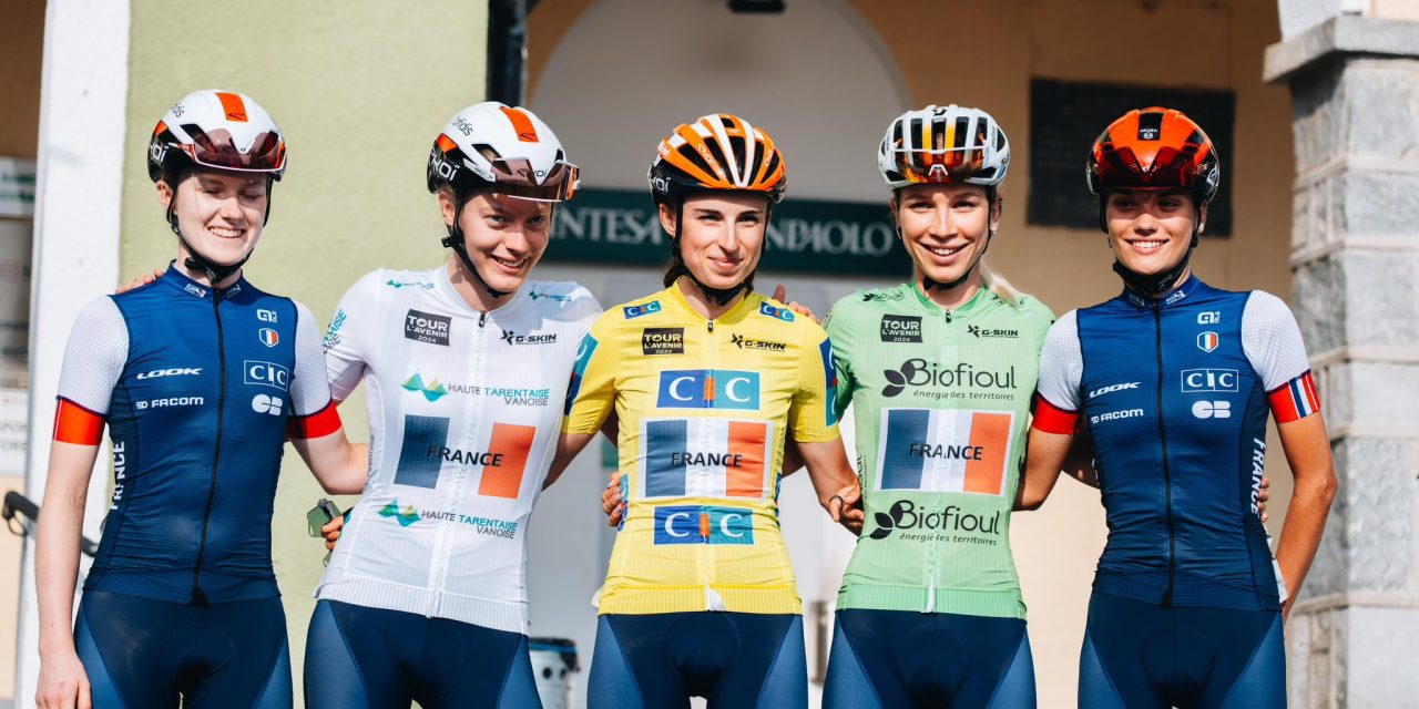Winnares Tour de lAvenir Femmes op weg naar Visma | Lease a Bike