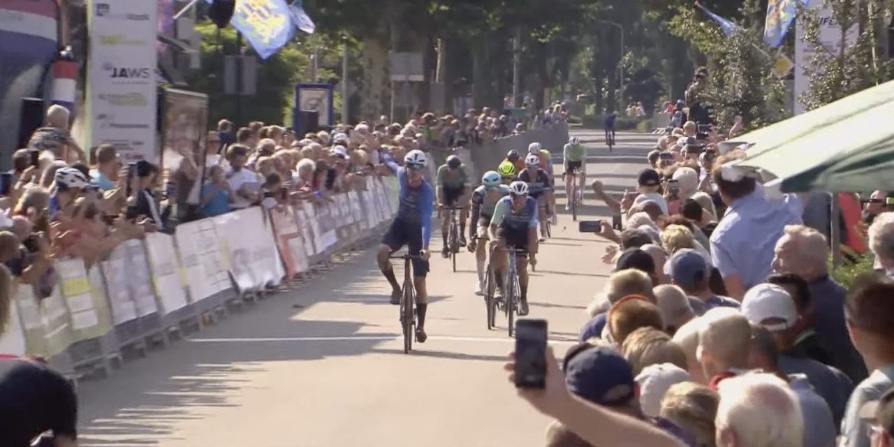 Late aanval Stef Koning strandt in Ronde van de Achterhoek, zege voor Stian Rosenlund
