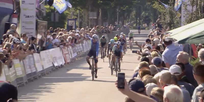 Late aanval Stef Koning strandt in Ronde van de Achterhoek, zege voor Stian Rosenlund
