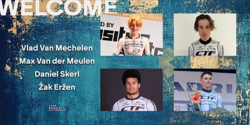 Vlad Van Mechelen tekent profcontract bij Bahrain Victorious