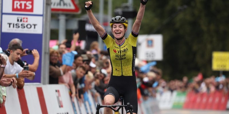 Markus verslaat medevluchter Fisher-Black in slotrit Ronde van Romandië, eindzege voor Kopecky