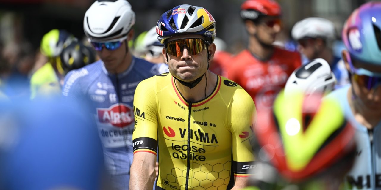 Voorzichtigheid troef voor Wout van Aert: “Anders kan het einde carrière zijn”
