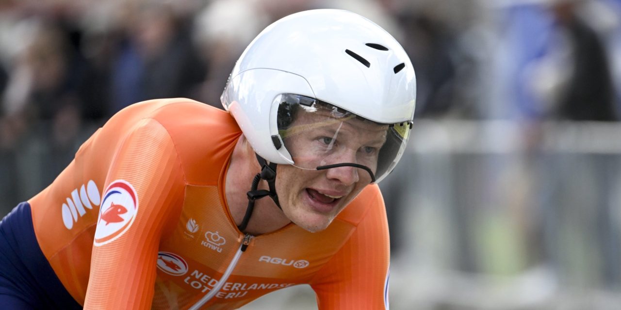 Daan Hoole na vierde plek op EK tijdrijden: “Dit was het beste wat ik kon doen”