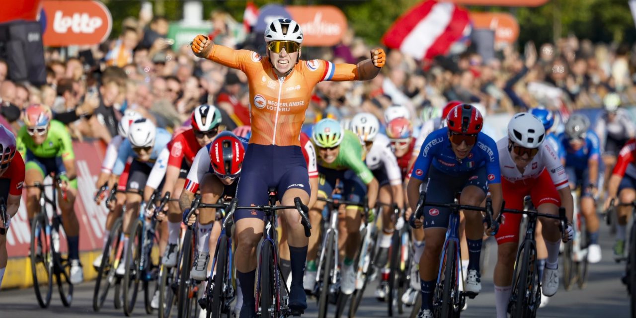 EK 2024: Lorena Wiebes sprint met overmacht naar haar tweede Europese titel
