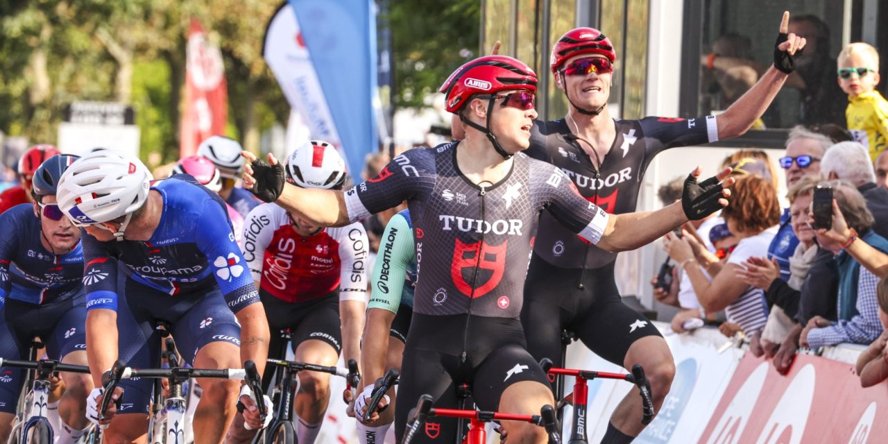 Arvid de Kleijn trekt topvorm door met winst in GP d’Isbergues