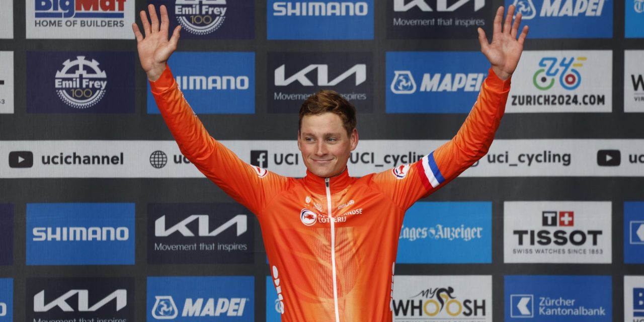Koos Moerenhout gelooft in kansen Mathieu van der Poel op WK in Rwanda: “Maar doet hij dat zelf ook?”