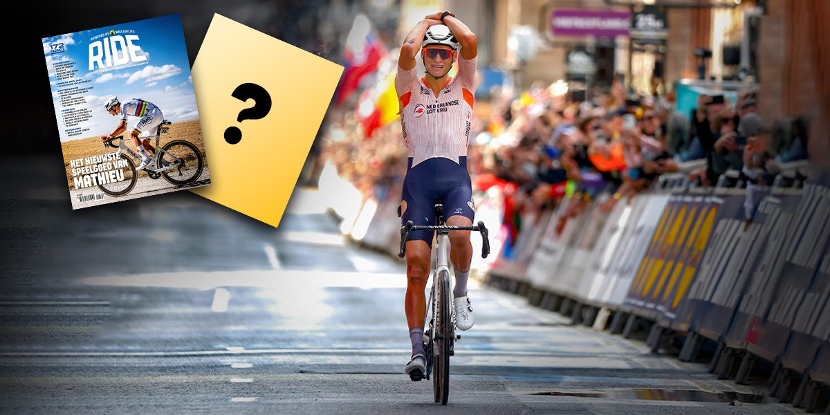 Wint Mathieu van der Poel het WK Wielrennen? Dan krijg jij RIDE cadeau!
