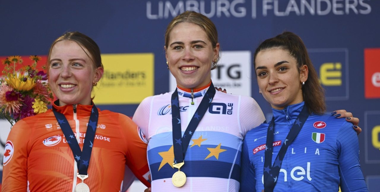 Europees beloftenkampioen Sofie van Rooijen verkast naar UAE Team ADQ