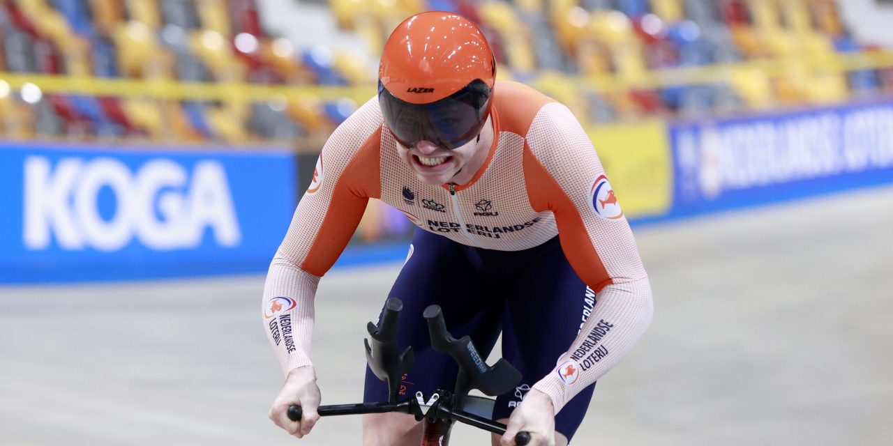 Na zijn olympische hattrick gaat Harrie Lavreysen op voor vierklapper op WK baan