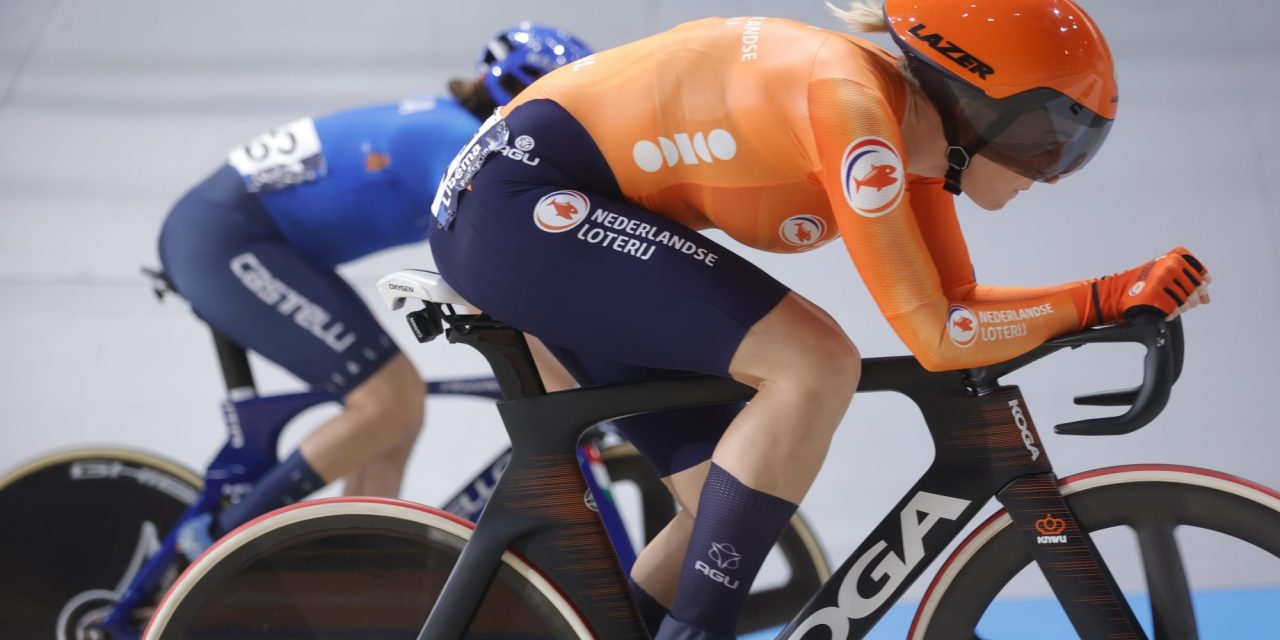 Raaijmakers en Van Belle grijpen net naast WK-medaille op koppelkoers, goud voor Denemarken