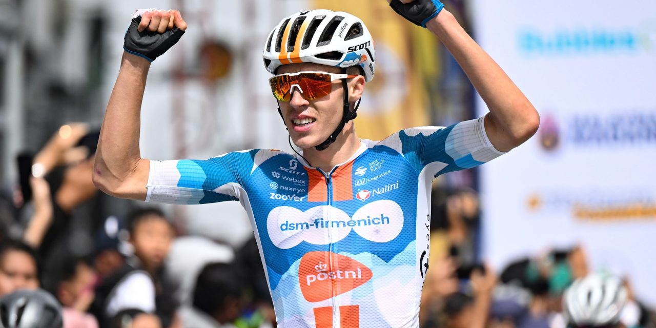 De Vuelta-lessen van Max Poole resulteren in eerste profzege: “Er valt kleine last van mijn schouders”