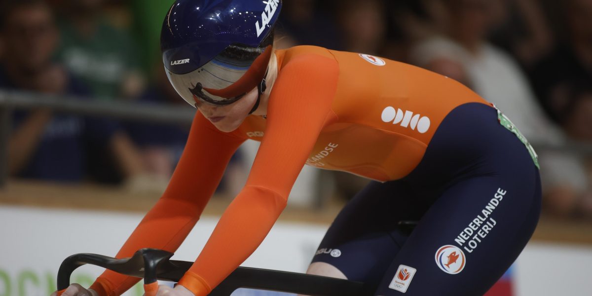 Hetty van de Wouw sluit WK baanwielrennen af met derde zilveren medaille