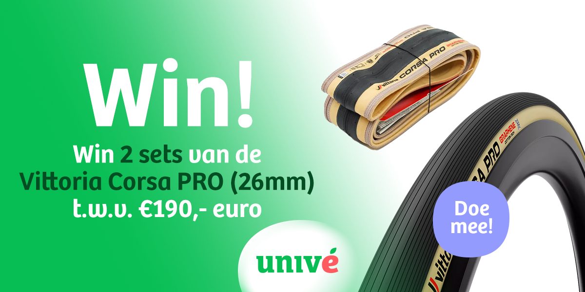 Winactie: Maak kans op een set Vittoria Corsa PRO fietsbanden