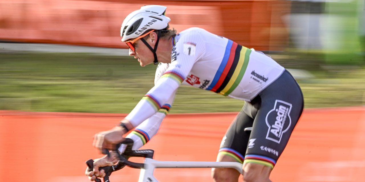 Mathieu van der Poel voor veldritrentree: “Nog weinig specifiek getraind voor de cross”