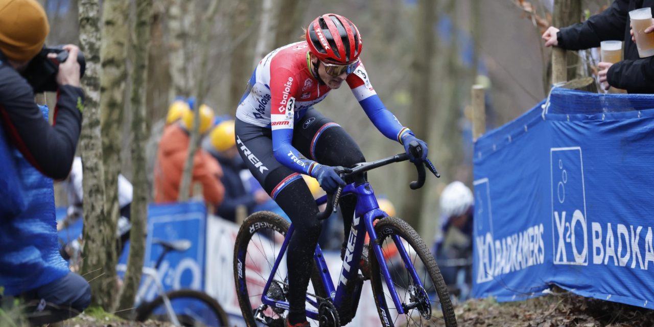 Lucinda Brand is zeker: zonder val was zege mogelijk geweest in X2O Trofee Herentals
