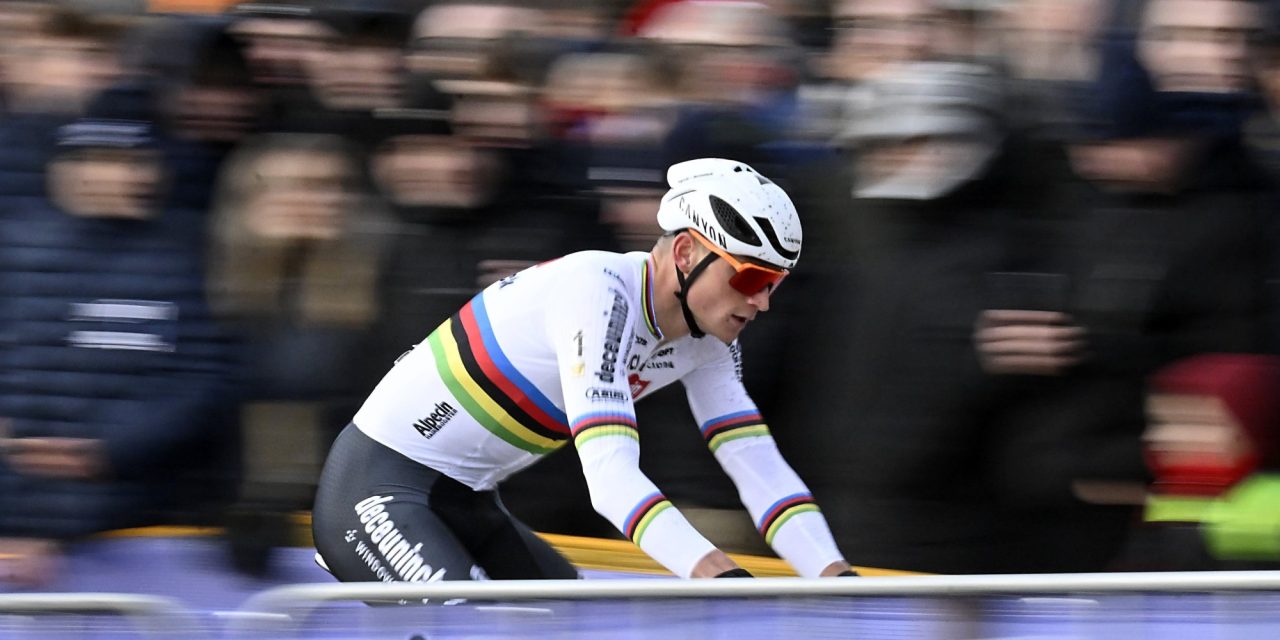 Mathieu van der Poel doet geen ‘boe-roep’ op nepsupporters: “Heb niets gehoord”