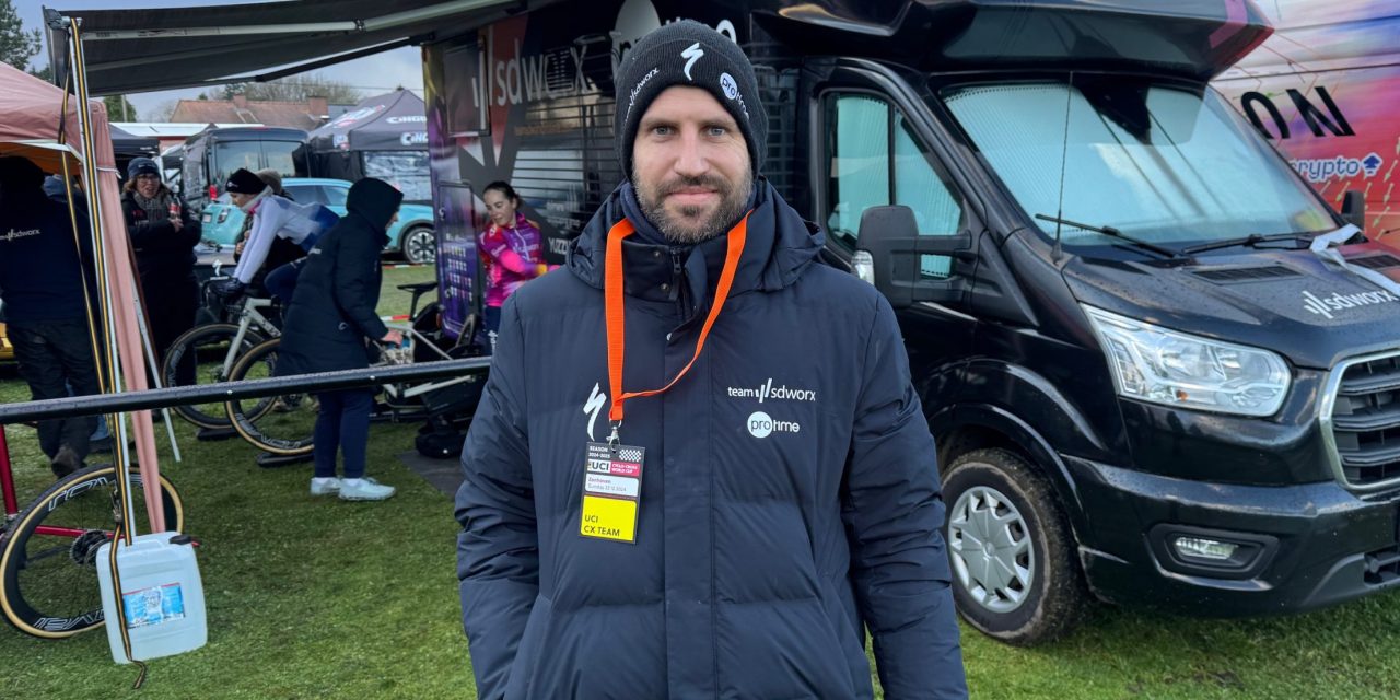 Dit is Christian Kos, de nieuwe sterke man achter het veldritsucces van SD Worx-Protime