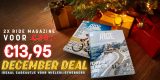 Ideaal voor de feestdagen: geef RIDE cadeau met 30% korting