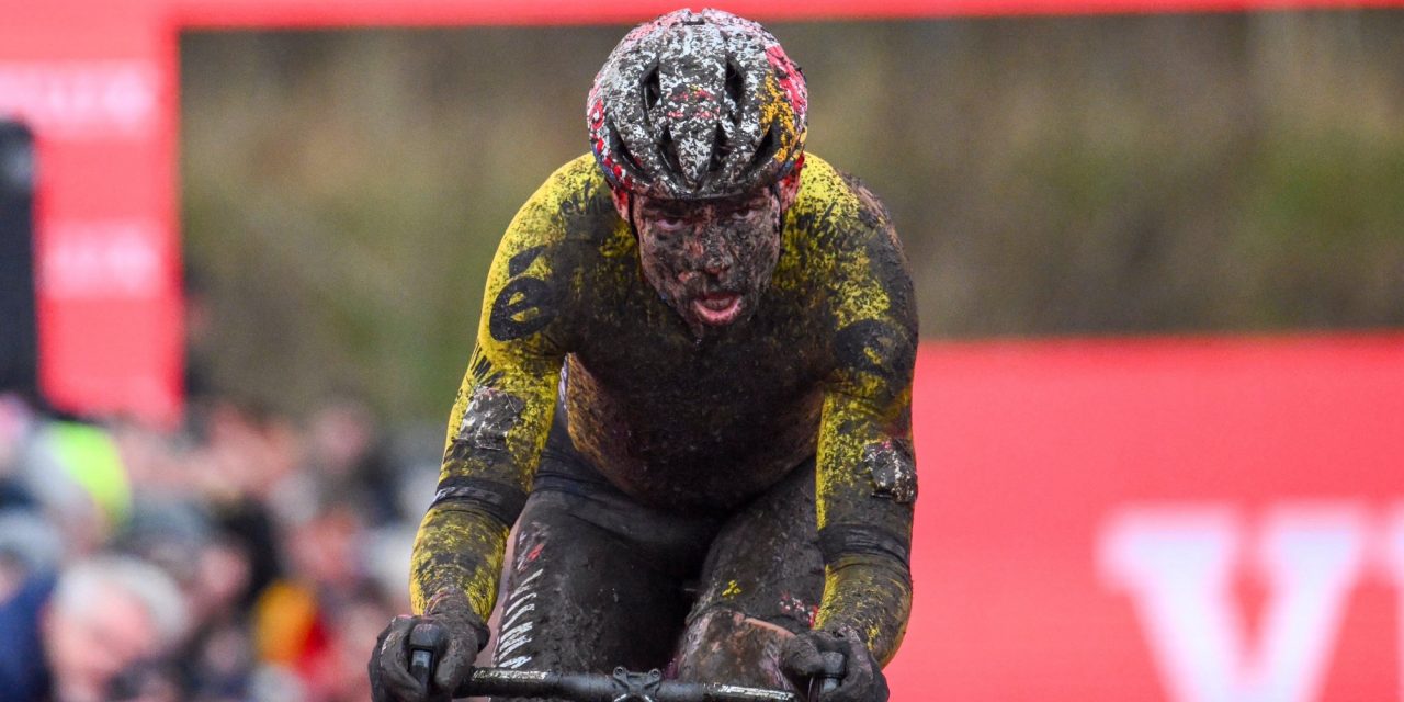 Manager relativeert WK-deelname Wout van Aert: “Dat hij start, is al een overwinning op zich”