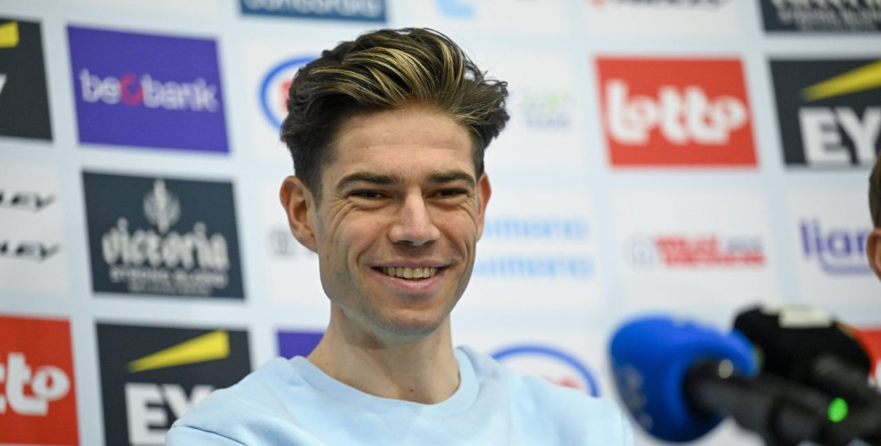 Wout van Aert: “Of ik geloof in de wereldtitel? Een heel klein beetje”