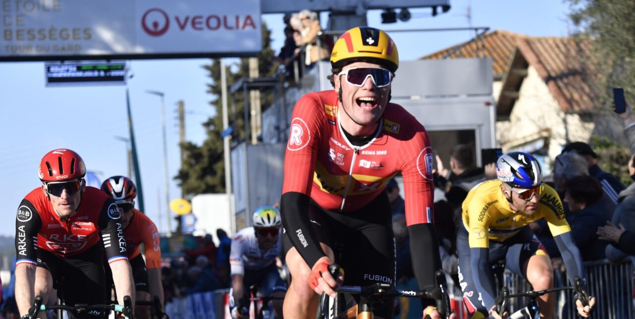 Nils Eekhoff geklopt door Omloop-winnaar Waerenskjold in Ronde van Denemarken