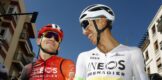 Egan Bernal zit week na sleutelbeenbreuk alweer op de fiets