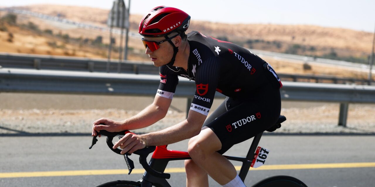 ‘Vervanger’ Maikel Zijlaard is vooral erg blij met zijn tweede plek in Tirreno-Adriatico