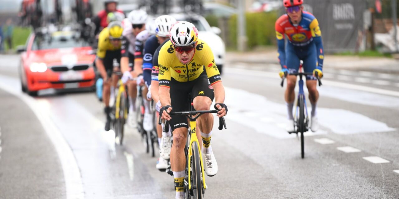 Geen programmawijziging na tegenvallende E3: Wout van Aert niet in Gent-Wevelgem
